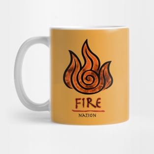 The fire Mug